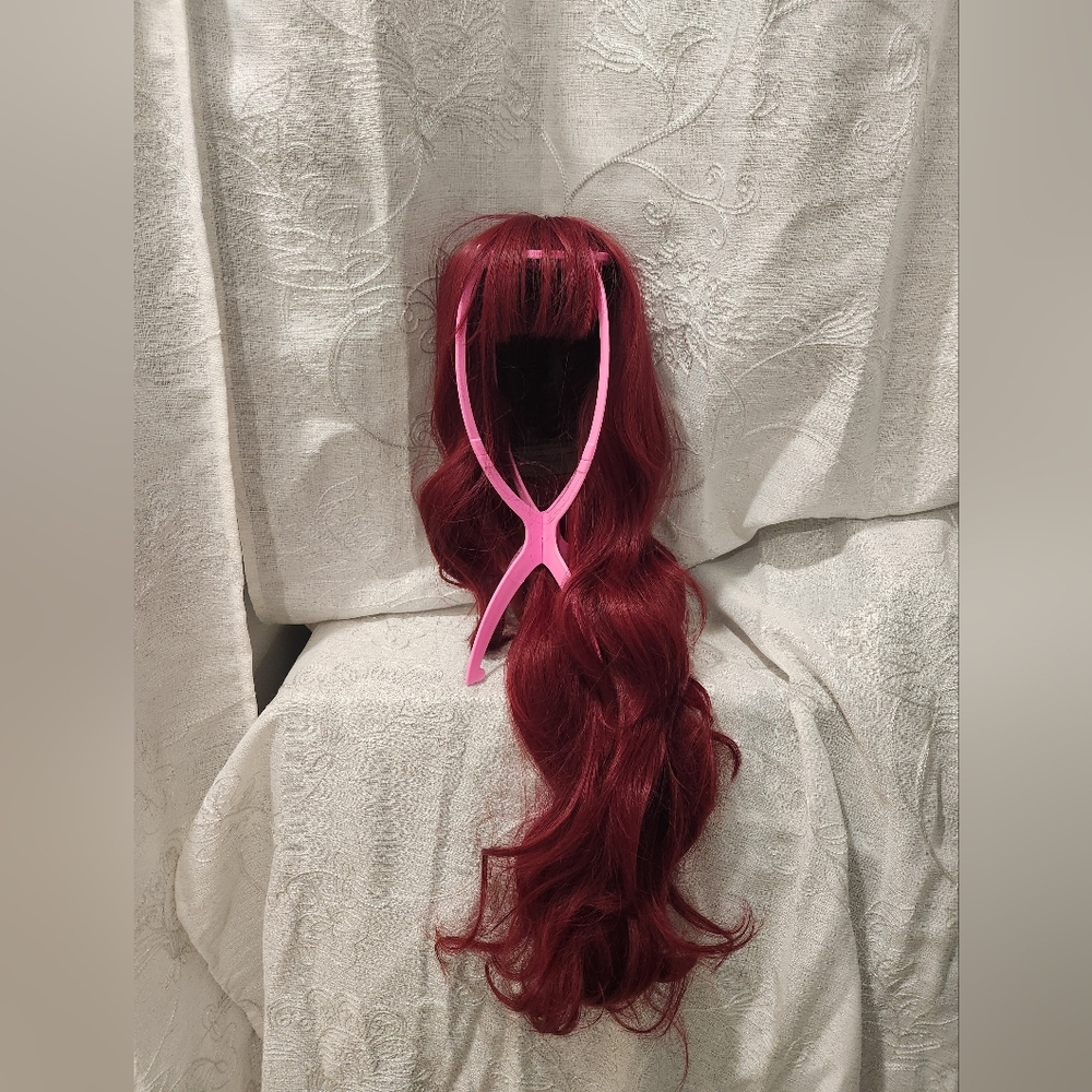 Elegant Red Wig